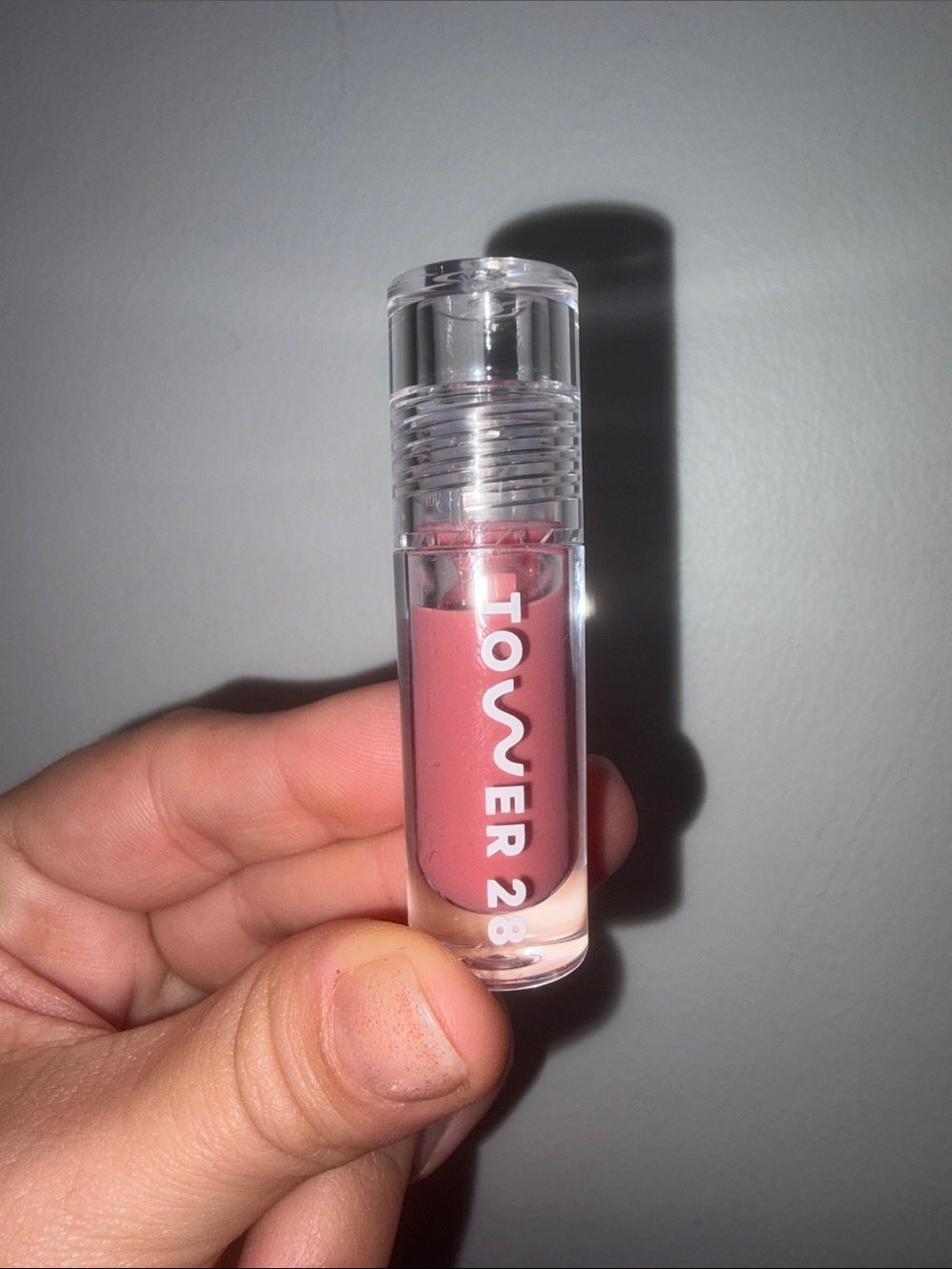 Tower 28 ShineOn Lip Jelly in Shade Pistachio Travel Size NWT